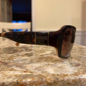 Used Coach Sunglasses, Brown color